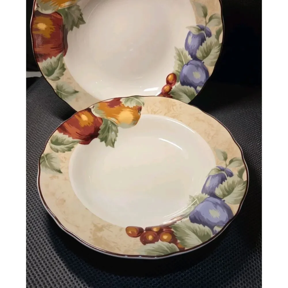 Set Of 2 Napa Valley By Noble Excellence 9 Inch Bowls